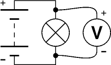 Connecting a voltmeter in parallel