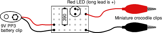 Stripboard layout for simple tester