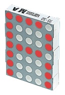 Dot-matrix display, photograph &copy; Rapid Electronics