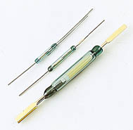 Reed switches photograph &copy; Rapid Electronics