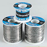 reels of solder, photgraph © Rapid Electronics
