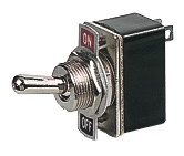 SPST toggle switch, photograph &copy; Rapid Electronics