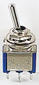 SPDT toggle switch, photograph &copy; Rapid Electronics